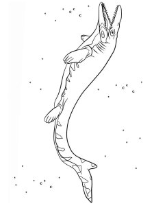 Mosasaurus coloring page - picture 12