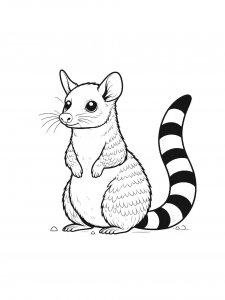 Numbat Coloring Pages 18