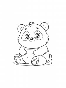 Panda Coloring Pages 46