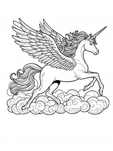 Pegasus Coloring Pages 27