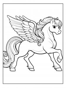 Pegasus Coloring Pages 31