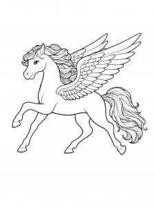 Pegasus Coloring Pages 33