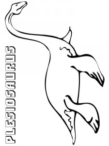 Plesiosaurus coloring page - picture 20