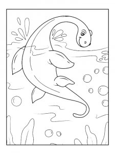 Plesiosaurus Coloring Pages 7