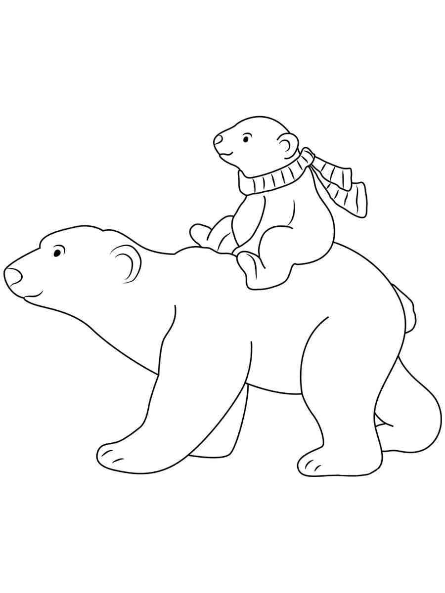 Free Polar Bear Coloring Pages Download And Print Polar Bear Coloring Pages - roblox bear mask coloring pages