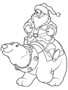 Polar Bear coloring page - picture 26