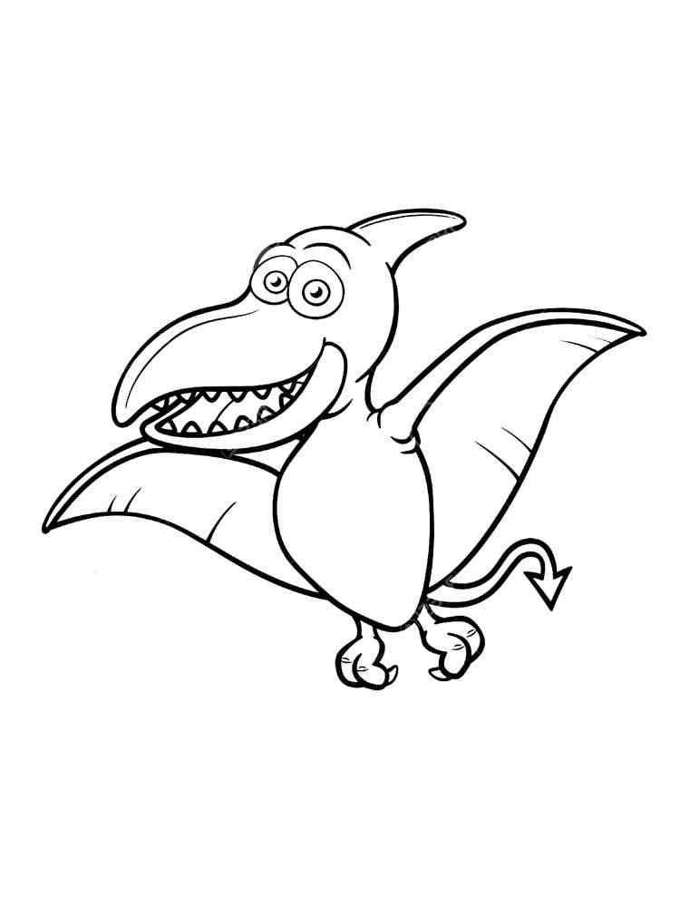 Pterodactyl coloring pages. Download and print Pterodactyl coloring pages.