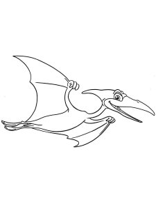 Pterodactyl coloring page - picture 17