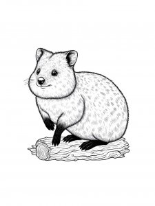 Quokka Coloring Pages 23