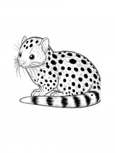 Quoll Coloring Pages 16