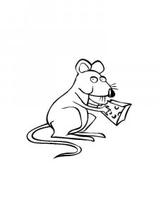 Rat coloring page - picture 20