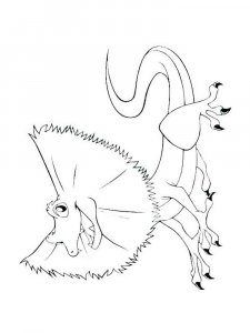 Reptile coloring page - picture 19