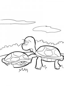 Reptile coloring page - picture 22