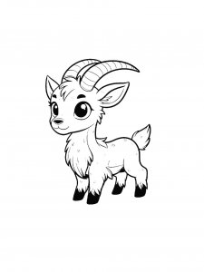 Saola Coloring Pages 8