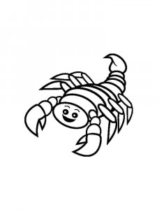 Scorpion coloring page - picture 18