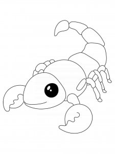 Scorpion coloring page - picture 28