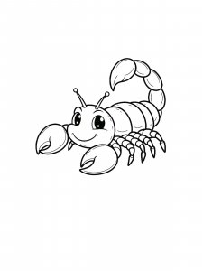 Scorpion Coloring Pages 38