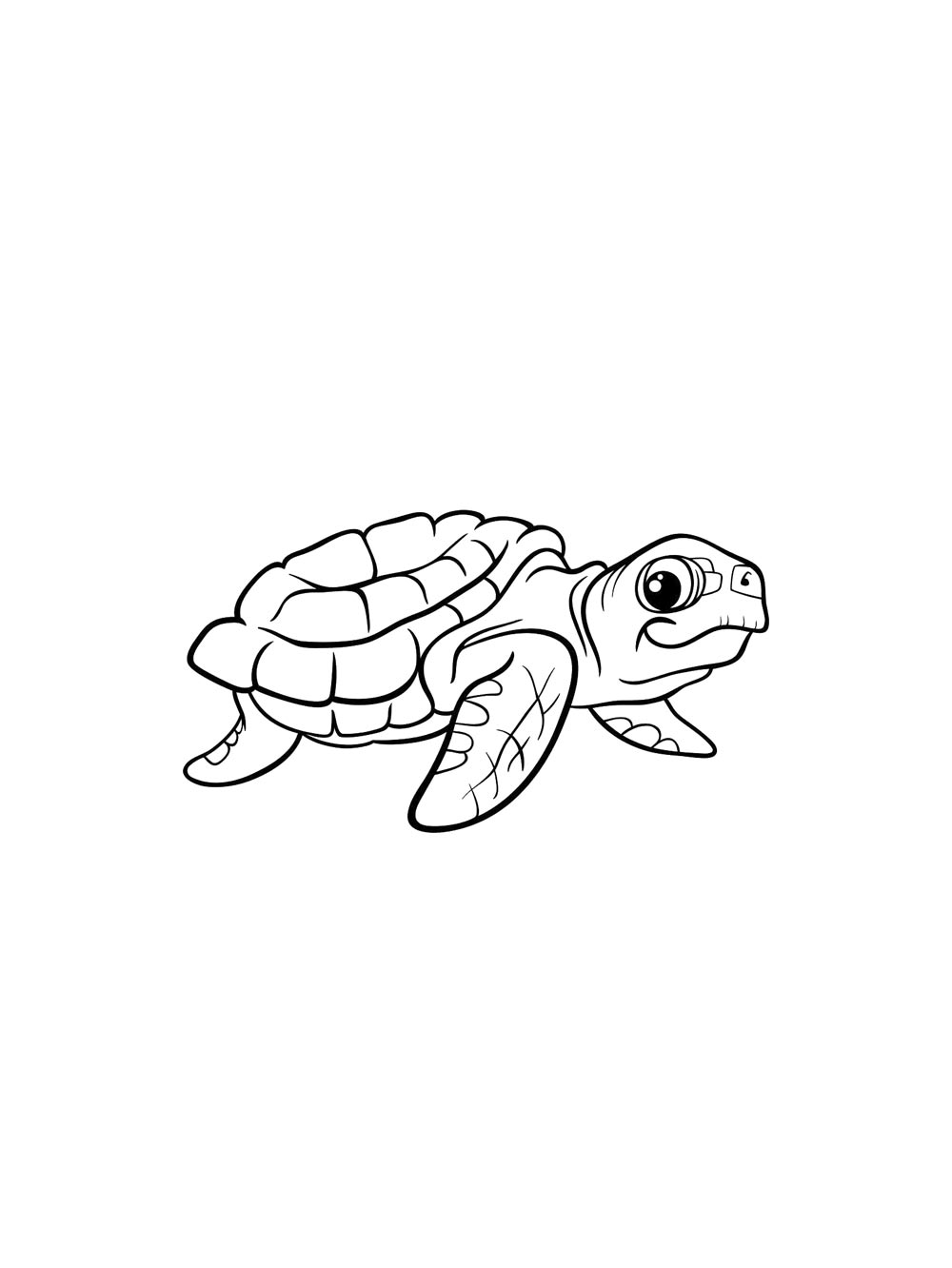 Coloring Pages Of Sea Turtles