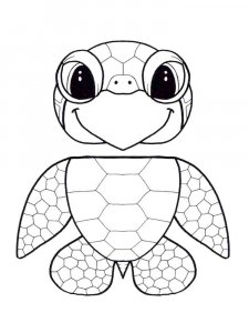 Sea Turtle coloring page - picture 17