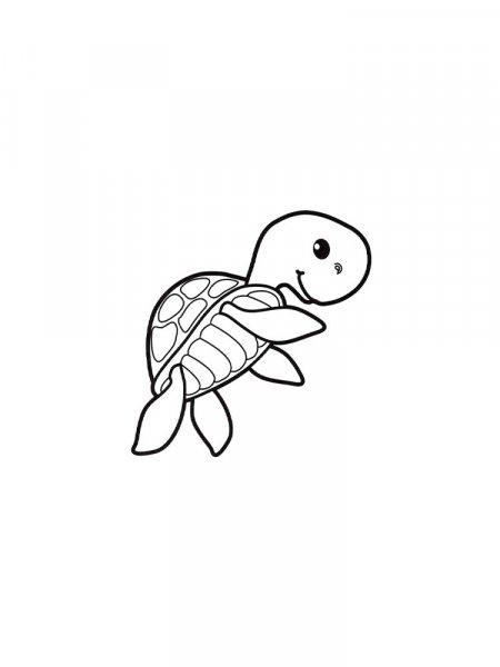 Sea Turtle Coloring Pages