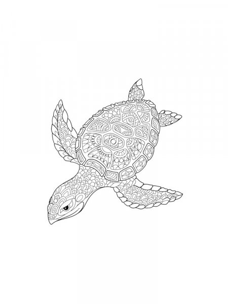 Sea Turtle coloring pages