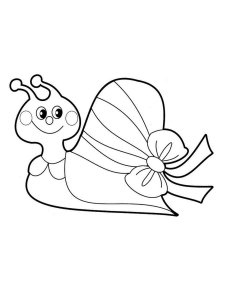 Snail coloring page - picture 19
