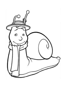 Snail coloring page - picture 52