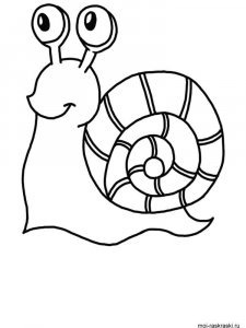 Snail coloring page - picture 56