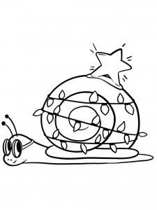 Snail coloring page - picture 59