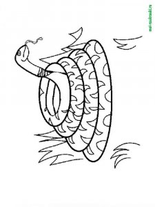 Snake coloring page - picture 12