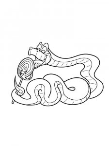 Snake coloring page - picture 22
