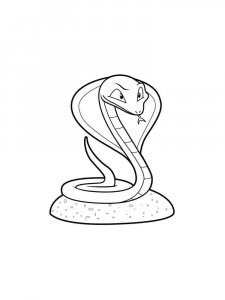 Snake coloring page - picture 26