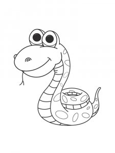 Snake coloring page - picture 29