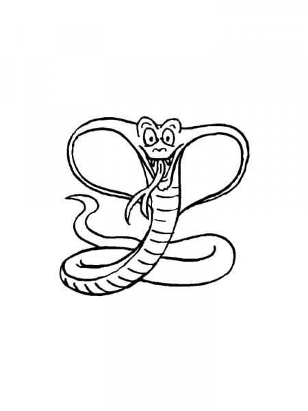 Snake coloring pages