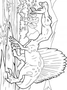Spinosaurus coloring page - picture 16