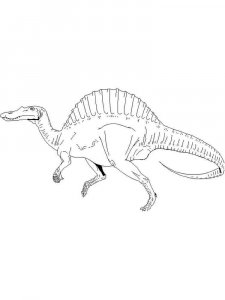 Spinosaurus coloring page - picture 5