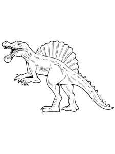 Spinosaurus coloring page - picture 7