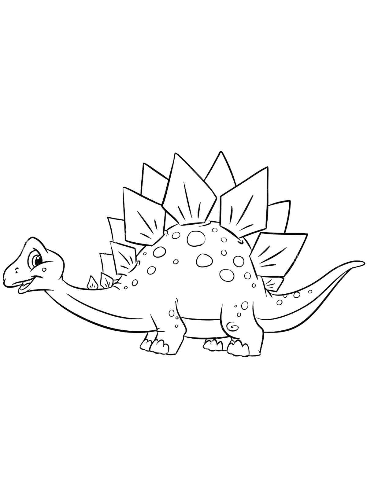 Stegosaurus coloring pages