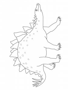 Stegosaurus coloring page - picture 30
