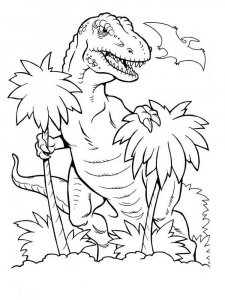 TRex coloring page - picture 6