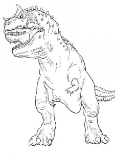 Tarbosaurus coloring page - picture 10