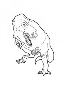 Tarbosaurus coloring page - picture 14