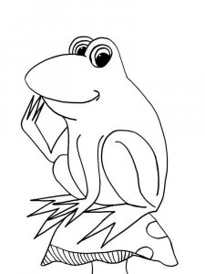 Toad coloring page - picture 8