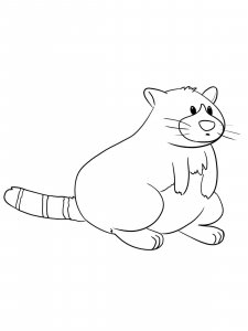 Tree Kangaroo coloring page - picture 3