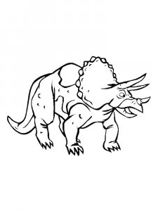 Triceratops Coloring Pages 16