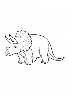 Triceratops Coloring Pages 21