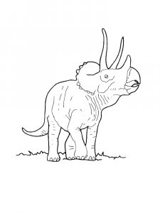 Triceratops Coloring Pages 24