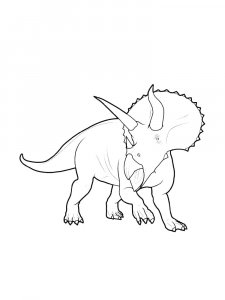 Triceratops Coloring Pages 25