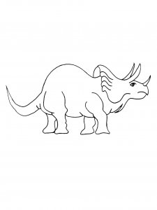Triceratops Coloring Pages 28