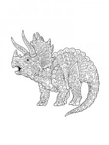 Triceratops Coloring Pages 29